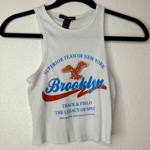 Forever 21 Crop Ribbed Tank